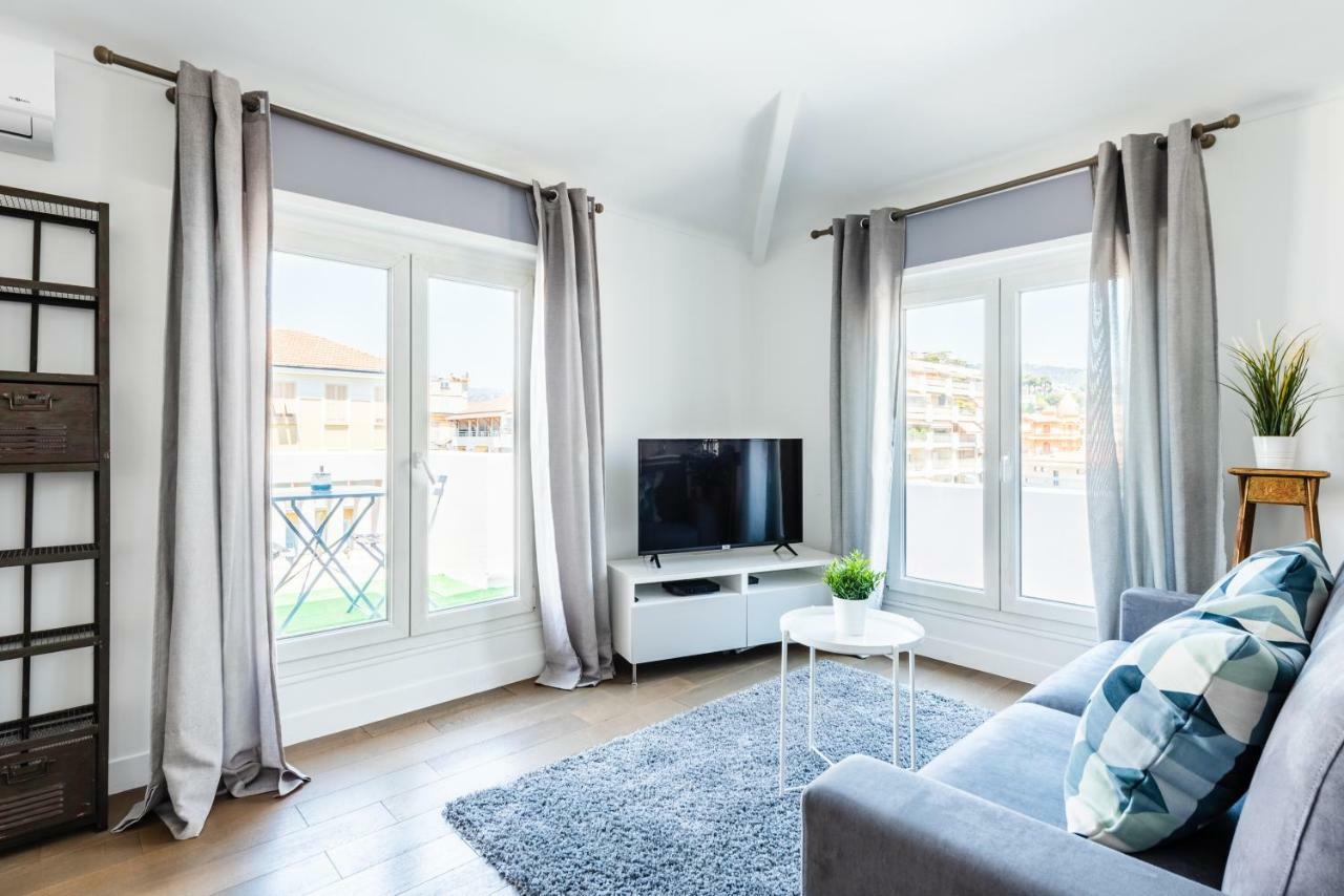 2T Spitalieri - Terrasse A Ciel Ouvert - Magnifique 2P - Centre Apartment Nice Luaran gambar